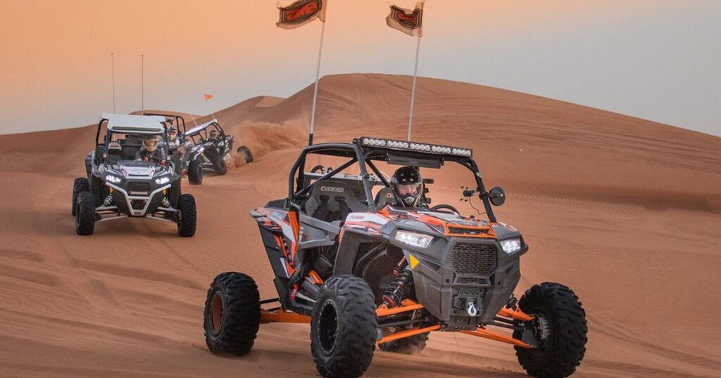 2-Seater Dune Buggy, Polaris RZR 1000cc - Desert Rescue Dubai