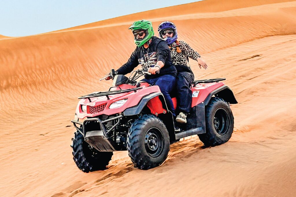 2-Seater Quad Biking, Deep Desert Ride - Desert Rescue Dubai