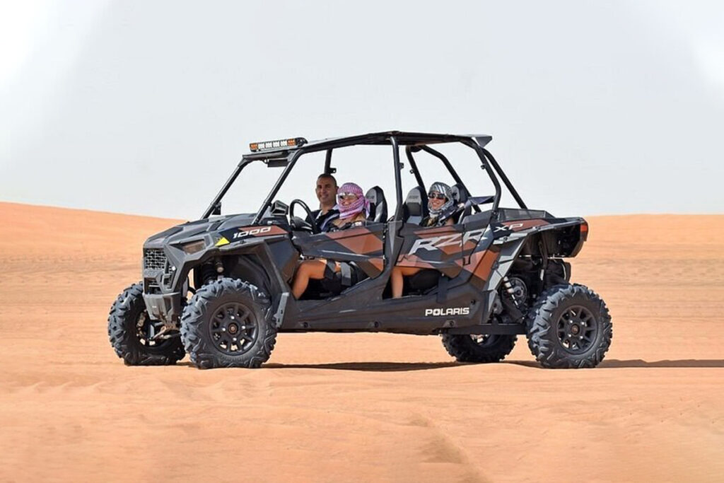 Four-Seater Dune Buggy, Polaris Turbo 1000cc - Desert Rescue Dubai