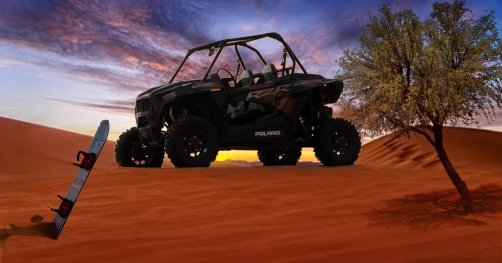 Single Seat Dune Buggy, Polaris RZR 1000cc - Desert Rescue Dubai
