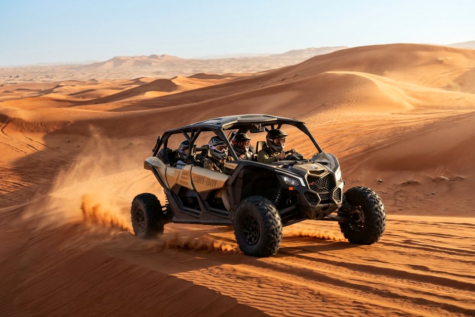 4-Seater Dune Buggy, Can-Am Maverick 1000cc - Desert Rescue Dubai