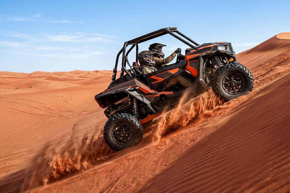 4-Seater Desert Buggy, Kawasaki 800cc - Desert Rescue Dubai