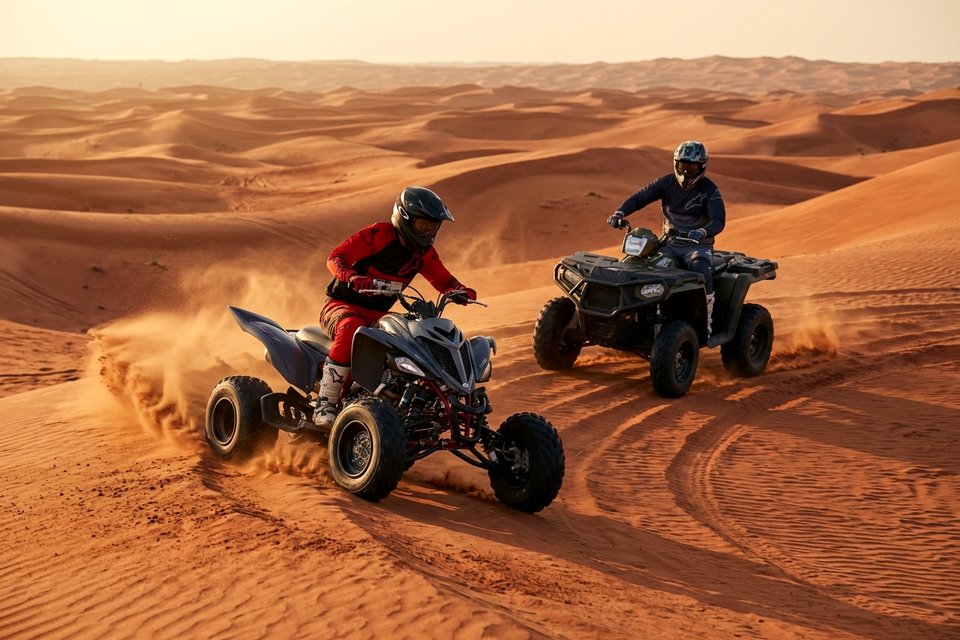Kids Quad Biking Dubai, Age 6+ - Desert Rescue Dubai