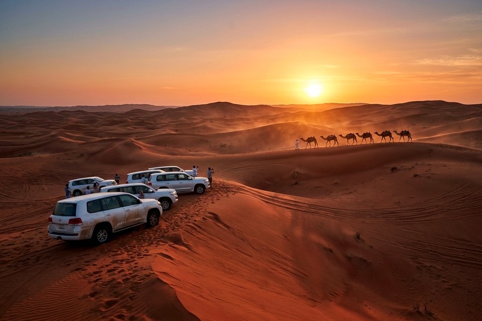 Evening Desert Safari - Desert Rescue Dubai